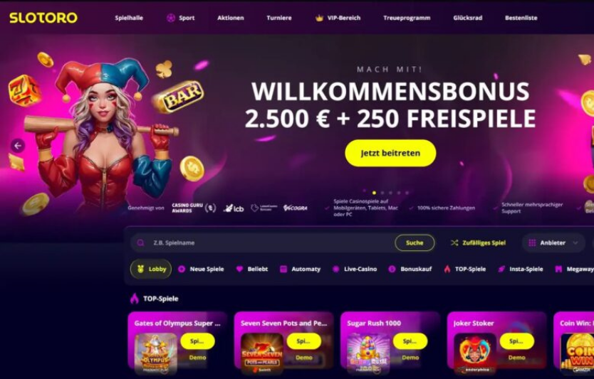 Slotoro casino